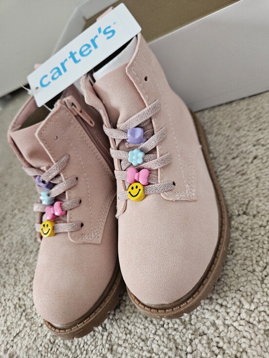 Carter's Other - New In Box Carter's Beatris Toddler Girls Casual Ankle Boots Size 10